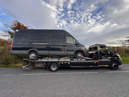 Van towing Dublin — commercial vehicle recovery
